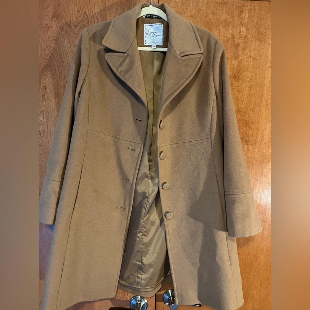 Wool Blend Long Coat